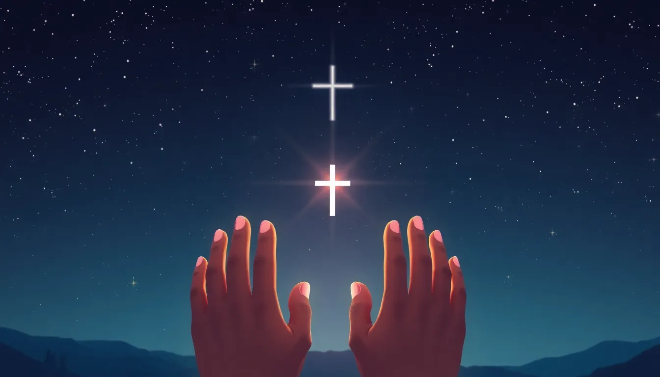 Oración de la Noche Edificante: Una Perspectiva Bíblica para el Descanso y la Paz del Alma 2 Oración de la Noche – Diseño Visual Innovador