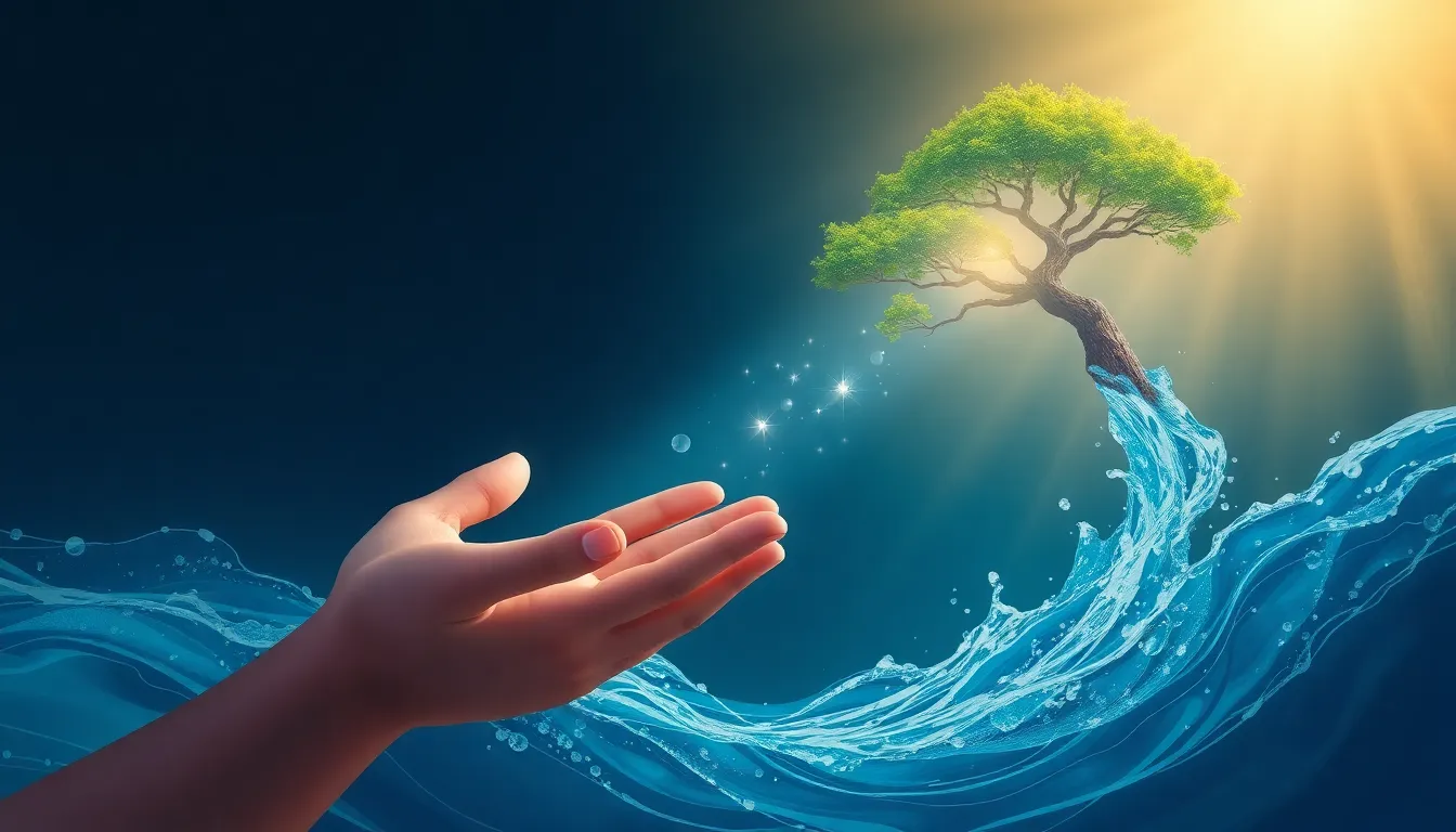 Bendiciones de Dios – Ilustración Artística Profesional