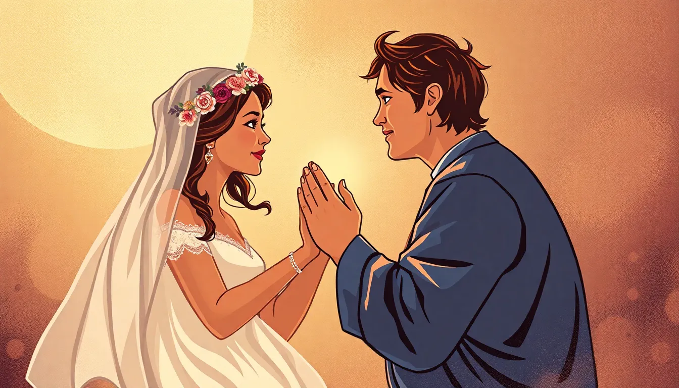 Adoración Cristiana – Ilustración Artística Profesional