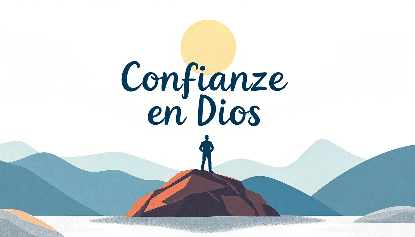 Confianza en Dios – Ilustración Artística Profesional