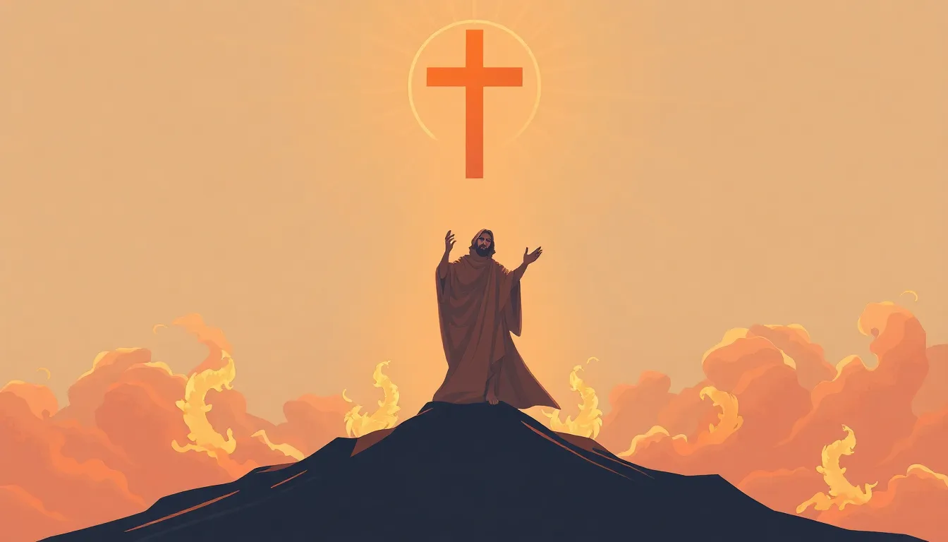 Intimidad con Dios – Ilustración Artística Profesional