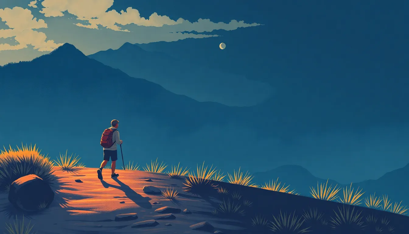 Caminar con Dios – Ilustración Artística Profesional