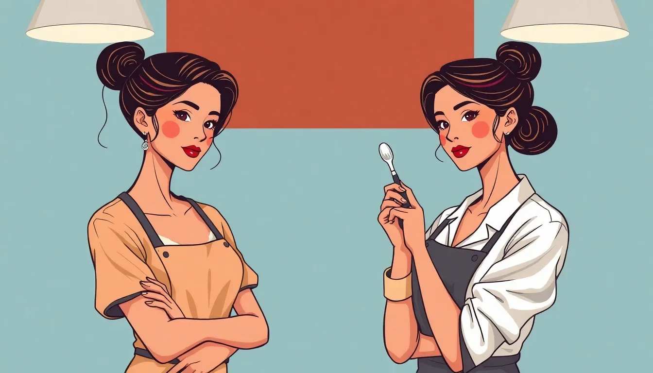 Restauración Mujeres – Ilustración Artística Profesional