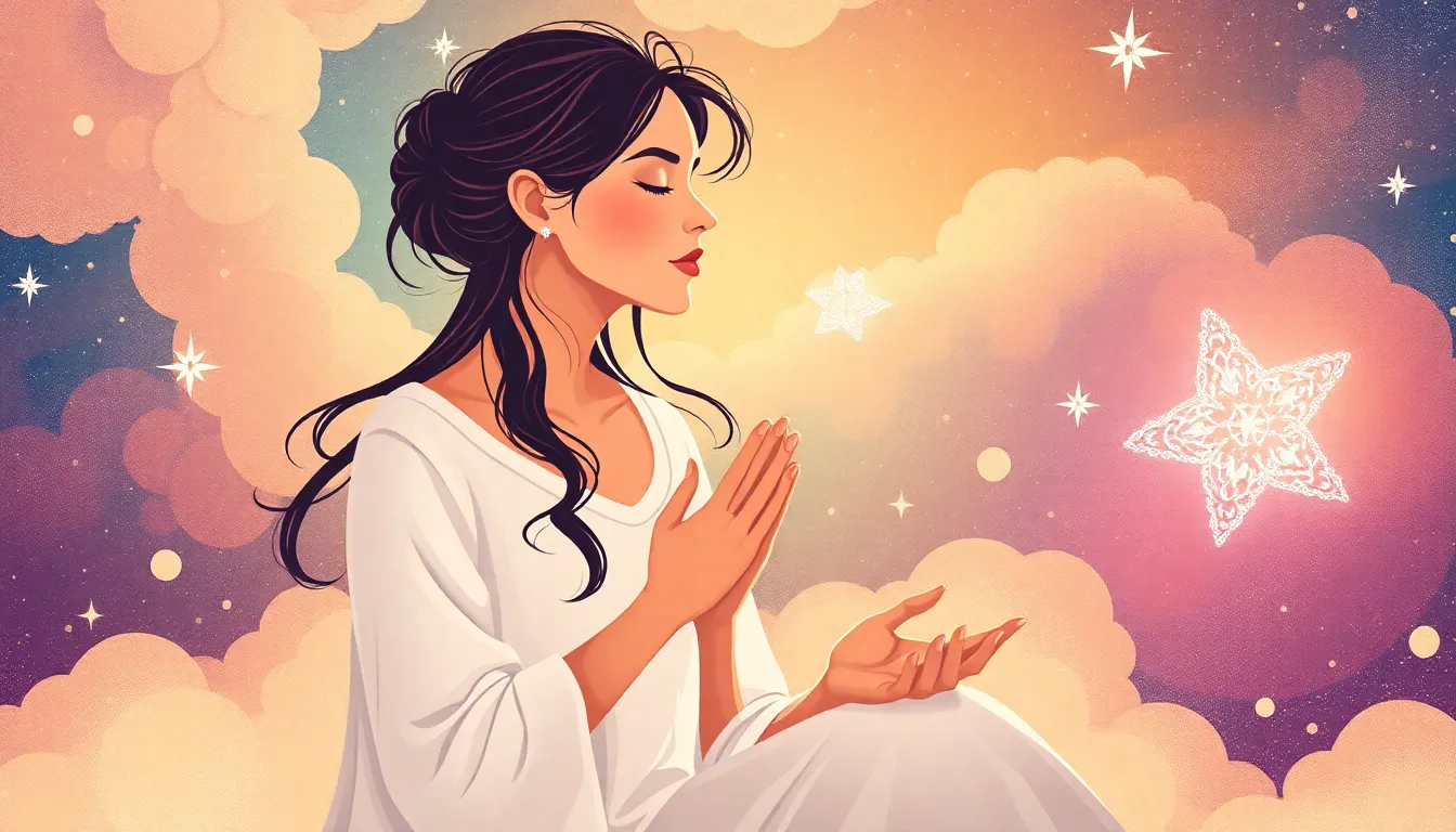 Sueños Mujeres – Ilustración Artística Profesional de Revelación Divina